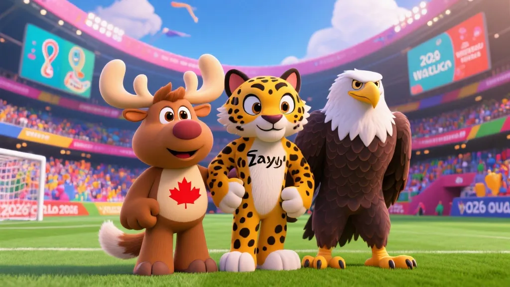 揭秘2026世界杯吉祥物：Maple、Zayu与Clutch背后的文化密码与狂欢寓意
